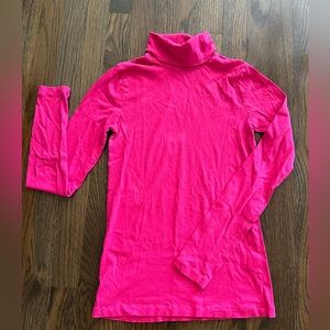 JCrew dark pink turtleneck